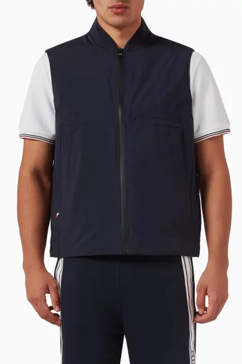 TH Portland Windproof Vest in Nylon-blend