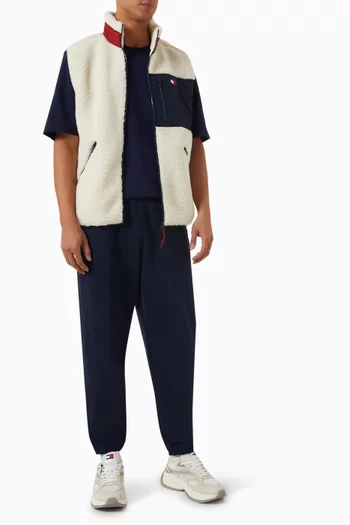 Logo-embroidered Essentials T-shirt in Cotton-jersey