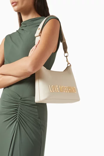 Bold Love Shoulder Bag in Faux Leather