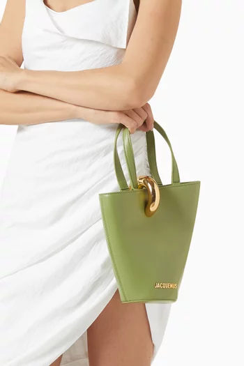 Le Petit Bambola Bucket Bag in Leather