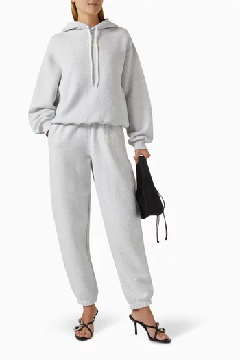 Logo-print Hoodie in Cotton