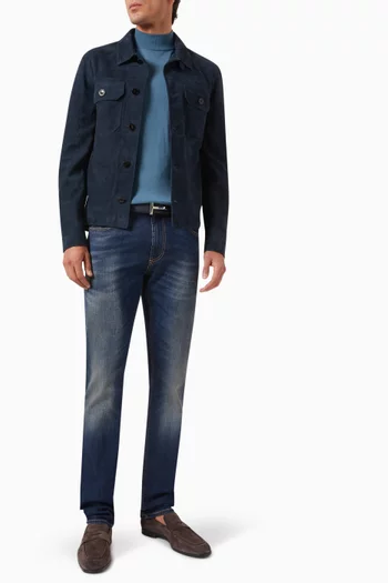 Outershirt in Suede