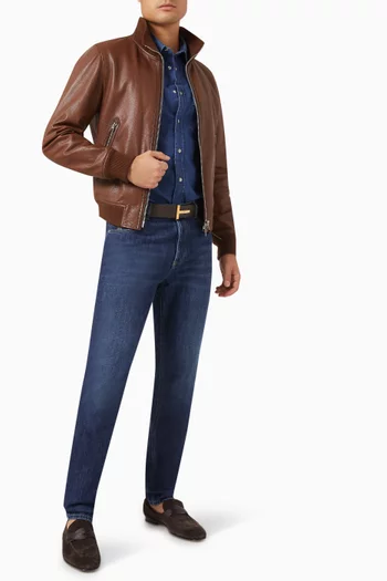 Western Shirt in Denim