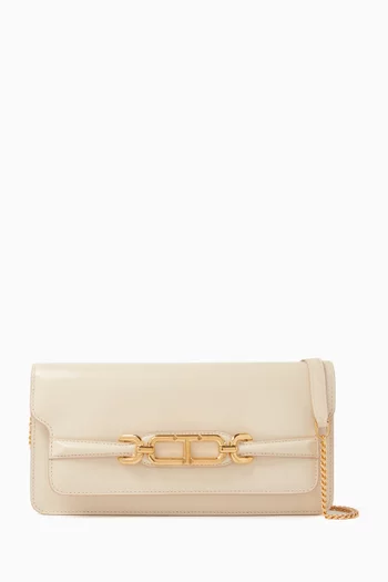 Whitney E/W Shoulder Bag in Leather
