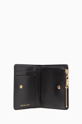 Medium Empire Billfold Wallet in Grained Leather