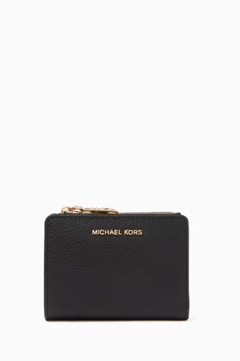 Medium Empire Billfold Wallet in Grained Leather