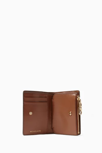 Medium Empire Billfold Wallet in Grained Leather