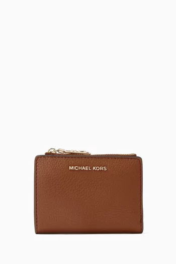 Medium Empire Billfold Wallet in Grained Leather