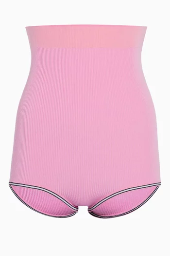 The Spiaggia Knit Shorts in Wool Blend