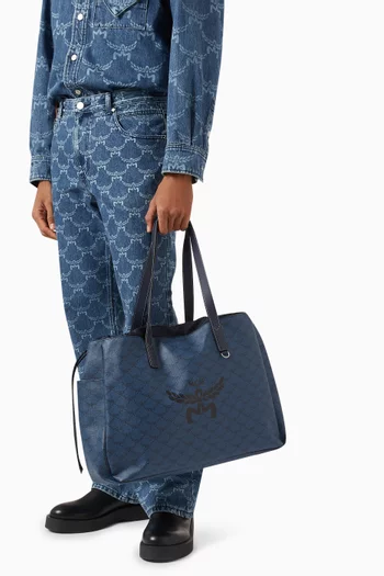 Extra Large Himmel Tote Bag in Lauretos Monogram Canvas