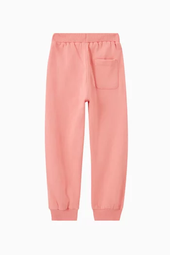 Logo-print Relaxed Sweatpants in Cotton