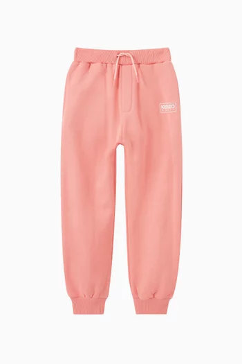Logo-print Relaxed Sweatpants in Cotton