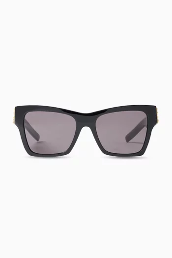 Square Sunglasses in Acetate