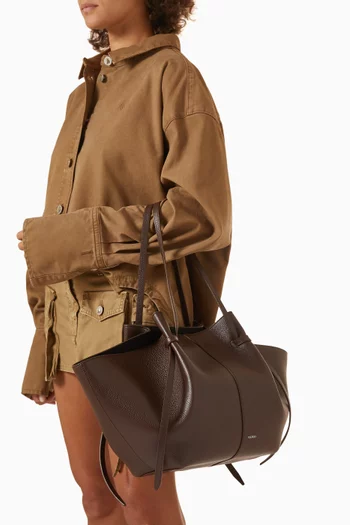 حقيبة يد موتشي جلد حُبيبي