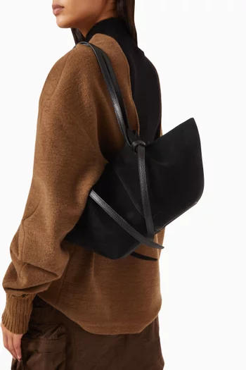 Mochi Tote Bag in Suede