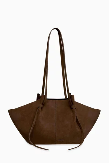 Mochi Tote Bag in Suede
