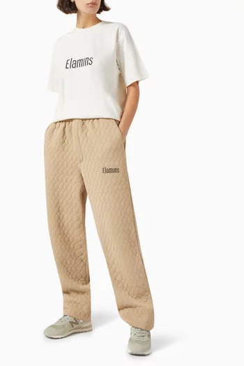 Brain Embroidered T-shirt in Cotton-blend