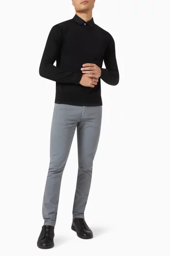 Cashseta Crewneck Sweater in Cashmere-blend