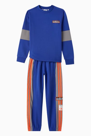 Colourblock Sweatshirt in Cotton-blend