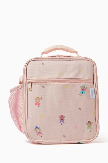 Insulated Magical Fairy Lunch Bag in Cotton Canvas