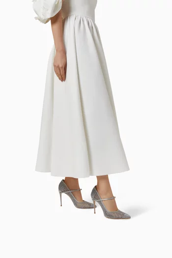 Lorenzo 105 Embellished Sandals in Mesh