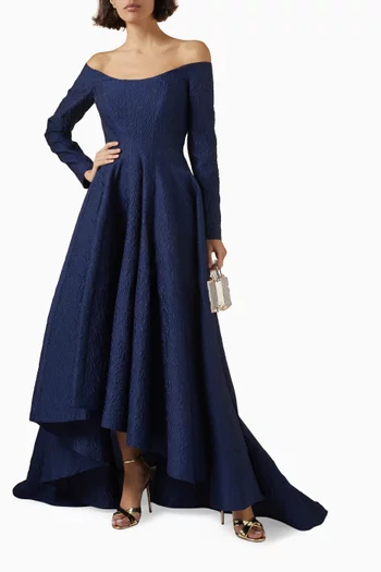 Ada Off-shoulder Gown