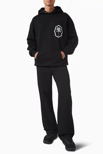 Palm Logo Hoodie in Organic Cotton
