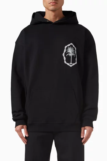 Palm Logo Hoodie in Organic Cotton
