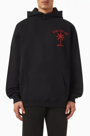 Surf Palm Logo Hoodie in Organic Cotton