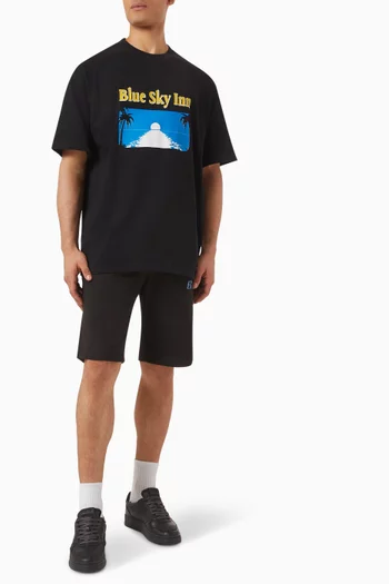 Postcard Logo T-shirt in Organic-cotton