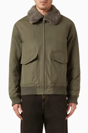 Aviator Jacket in Cotton