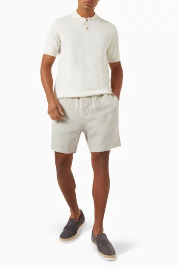 Polo Shirt in Organic Cotton-knit