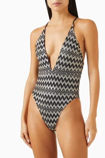 White Point One-piece Swimsuit