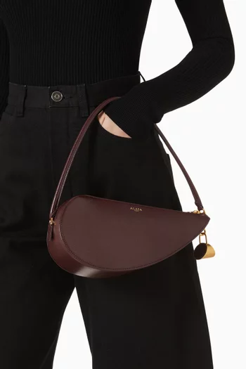 Le Demi-Coeur Shoulder Bag in Leather