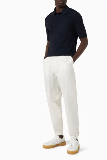 Tapered Sweatpants in Cotton
