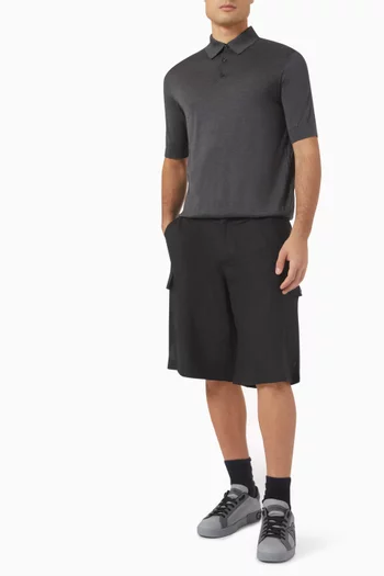 Polo Shirt in Silk