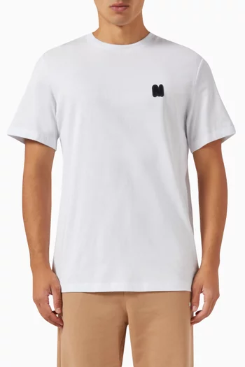 "TheMwave" Patch T-shirt in Cotton