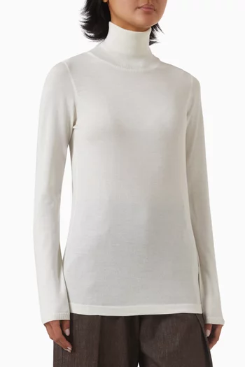 Turtleneck Sweater in Cashmere