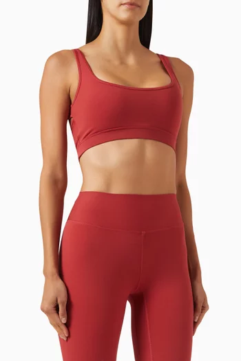 Multi Strap Back Sports Bra in Softskin100©