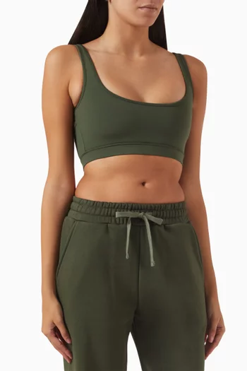 Multi Strap Back Sports Bra in Softskin100©