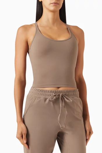 2-in-1 Strappy Vest Top in Softskin100©