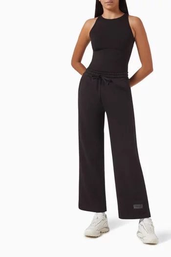 بودي سوت بلا أكمام قماش سوفتسكين 100