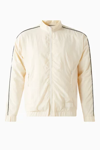 Striped Panel Jacket in RE-SHELL100©