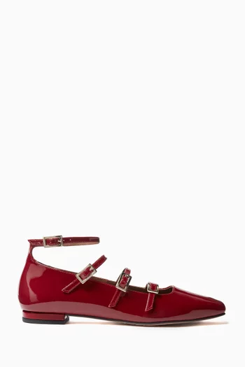 Luke Ballet Flats in Patent Leather