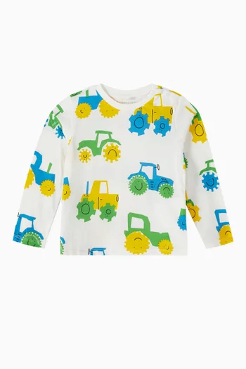 Tractor T-shirt in Organic Cotton