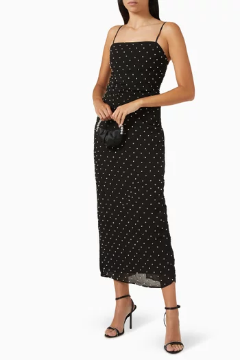 Elissa Rhinestone-embellished Top in Viscose