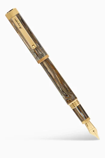 Zero Zodiac Capricorn Fountain Pen in Resin