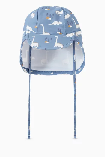 Printed Hat in Nylon