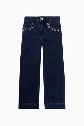 Wide-leg Jeans