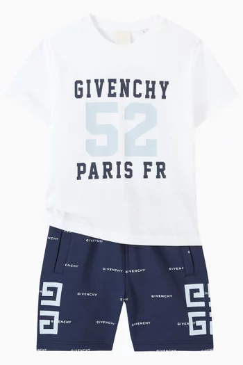 Logo Print T-shirt in Organic Cotton